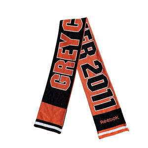 CFL Vancouver Grey Cup 2011 Reebok Orange and Black Scarf Collectible Sports